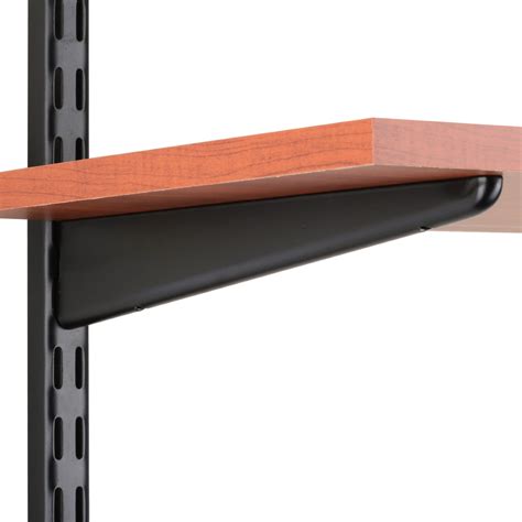 slotted metal wall shelf brackets|metal shelf standards and brackets.